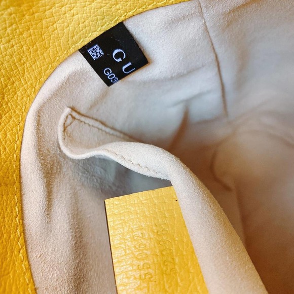 GUCCI Ophidia GG flora leather bucket bag - Picture 9 of 9